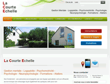 Tablet Screenshot of lacourteechelle.be